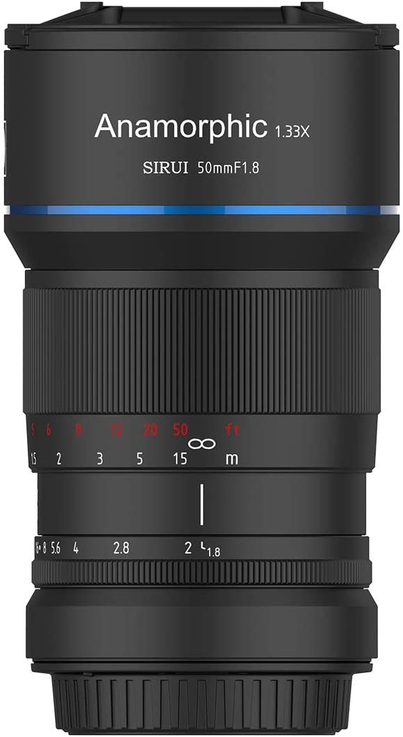 50MM f/1.8 ANAMORPHIC LENS 1.33X APSC (E-MOUNT)