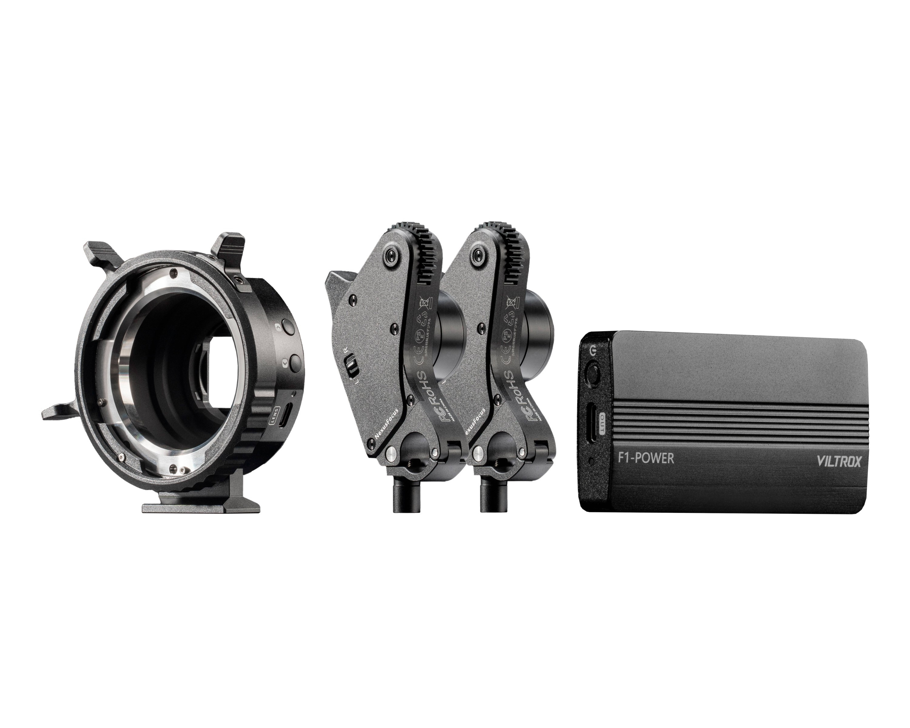 NexusFocus F1 PL-E (Dual Motor) Sistema Autofocus Lenti Cine PL su fotocamere Sony E