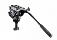 Testa video con semisfera da 60mm, 1 leva fissa (BASE A CULLA) — immagine 2