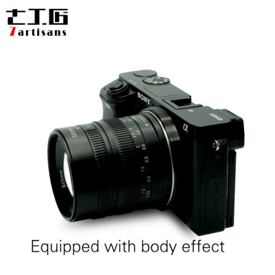 55mm f/1.4 x Sony E BLACK — immagine 2