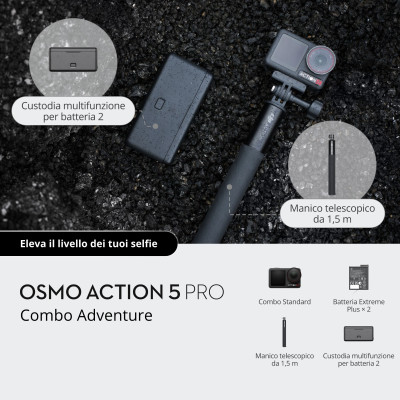 Osmo Action 5 Pro Adventure Combo — immagine 6