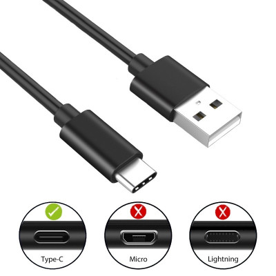 CAVO DATI/RICARICA USB TYPE-C 1MT — immagine 2