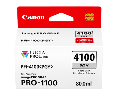 PFI-4100 PGY Photo Grey 80ML — immagine 2