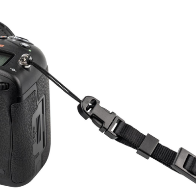 Slim Pure Cinturino per fotocamera black 150x2 cm — immagine 5
