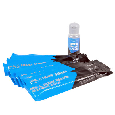 Kit pulizia sensore per M4/3 12 swab + 15ml sensor clean — immagine 3