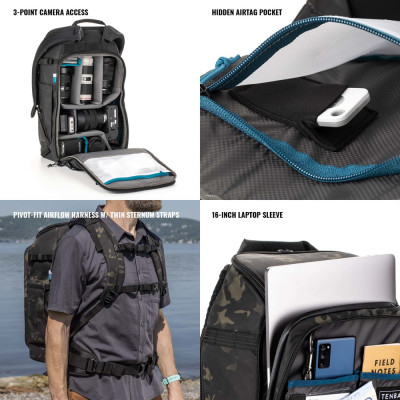 Zaino AXIS V2 24L MulticamBlack - mimetico — immagine 5