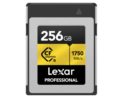 CFexpress Tipo B 256GB Gold Professional Hi-speed (R 1750 MB/s - W 1500 MB/s)