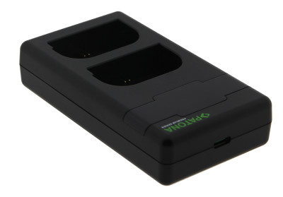 Caricabatterie Premium Twin Performance PD per Canon LP-E6 incl. cavo USB-C — immagine 4