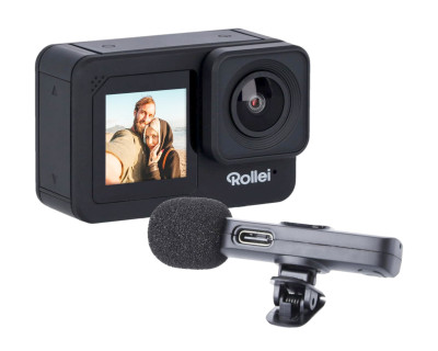Action cam D6PRO kit con MicroSD 64GB