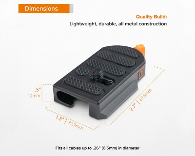kit Cavo da USB-C a USB-C angolare destro 9,4m con piastra LeverLock — immagine 6