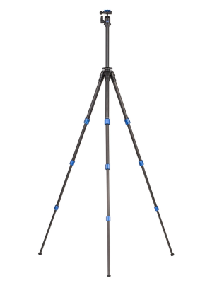Treppiedi Super Slim C-08 carbonio + testa N00 — immagine 3