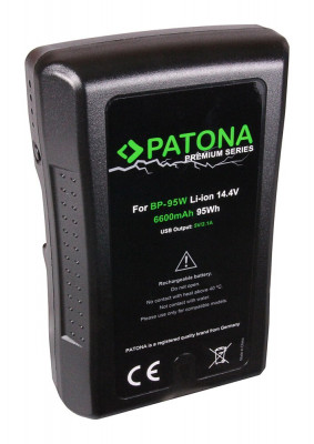 PREMIUM BATTERY V-MOUNT 95WH (SONY BP95WS DSR 250P 600P 650P 652P)