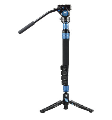 Monopiede P-325FL VIDEO Carbonio + Testa Video VA-5