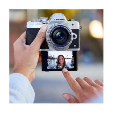 OM-D E-M10 Mark IV body - Argento — immagine 7
