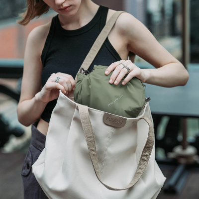 OneGo Drawstring Bag - Verde Foresta — immagine 5