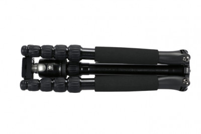 Treppiede T-005SK in alluminio Nero + Testa a Sfera B-00K — immagine 6