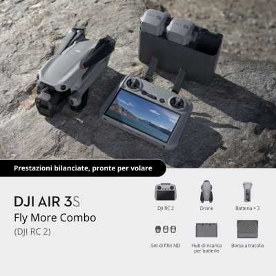 Air 3S Fly More Combo (con DJI RC 2) — immagine 10