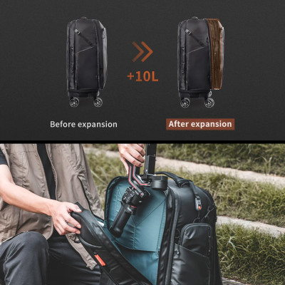 Roller Camera Backpack 30L - Space Black — immagine 5