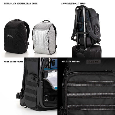 AXIS V2 Backpack 20L Black — immagine 6