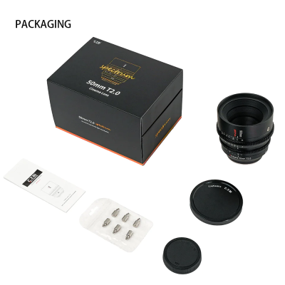 50mm T2.0 CINEMA VISION SONY E-MOUNT — immagine 4