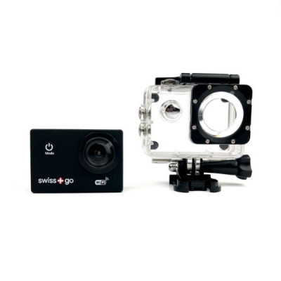 ACTION CAMERA ALPHA FHD 1080 12MP NERA — immagine 2
