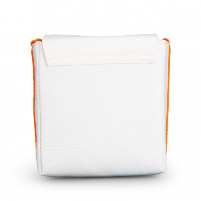 NOW BAG - WHITE & ORANGE — immagine 5