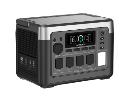 Power station portatile Platinum Autarc 1800W 1024WH 4x AC1800W, USB-C PD 100W, USB-C PD 20W, 2x USB-A 18W — immagine 3