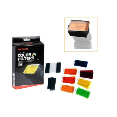 CF-07 Kit Filtri Colorati per Flash Speedlite 39X80 — immagine 5