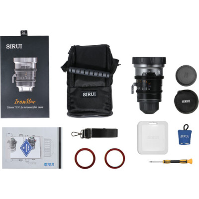 35mm T1.9 IronStar Anamorphic 1.5x FF Cine EF/PL Mount - Neutral Flare — immagine 6