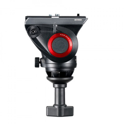 Testa video con semisfera da 60mm, 1 leva fissa (BASE A CULLA) — immagine 6