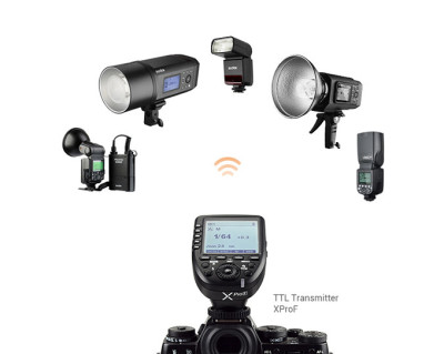 V350F Camera Flash Speedlite per Fuji — immagine 5