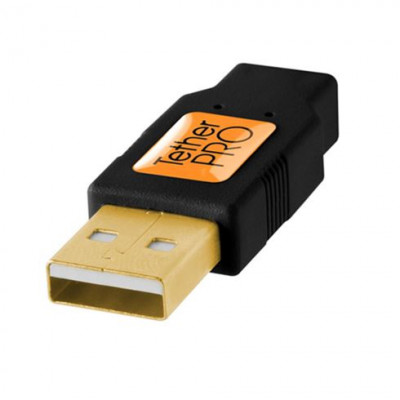 Cavo USB 2.0 maschio/Mini-B 5 pin 30cm nero — immagine 3