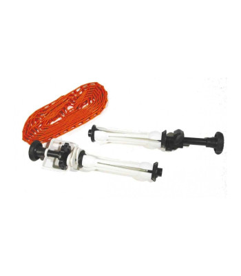 SUPPORTO FONDALI MANUALE A 3 INNESTI DA MURO O SOFFITTO (BE-3) — immagine 2