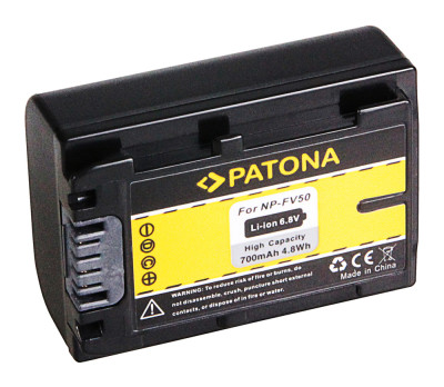 Batteria NP-FV50 per Sony HDR-CX110, HDR-CX170, NP-FV30, NP-FV50, NP-FV100 — immagine 2