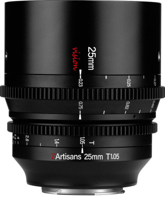25mm T1.05 CINEMA VISION FUJIFILM X