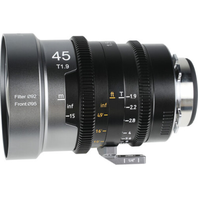 45mm T1.9 IronStar Anamorphic 1.5x FF Cine EF/PL Mount - Neutral Flare