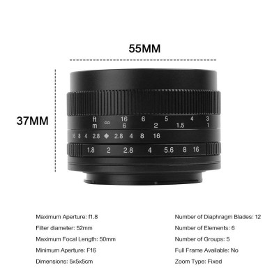 50mm f/1.8 x Micro Quattro Terzi — immagine 5
