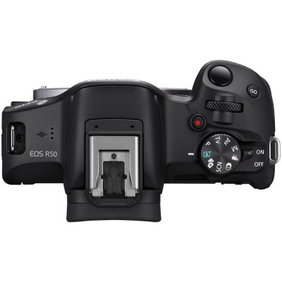 Creator kit EOS R50 black + RF-S 18-45mm IS STM — immagine 5