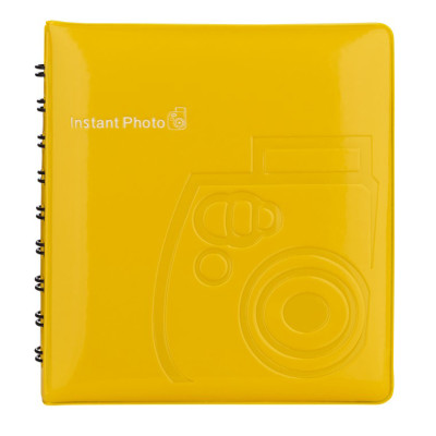 Album Instax Mini 64 foto - Giallo