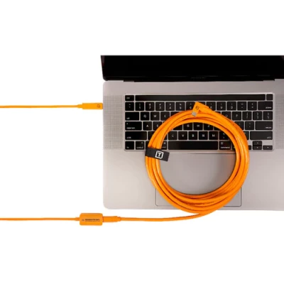 Cavo prolunga attiva Pro USB-C 4.6m Arancione — immagine 3