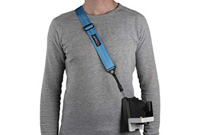 CAMERA STRAP FLAT - BLUE — immagine 2