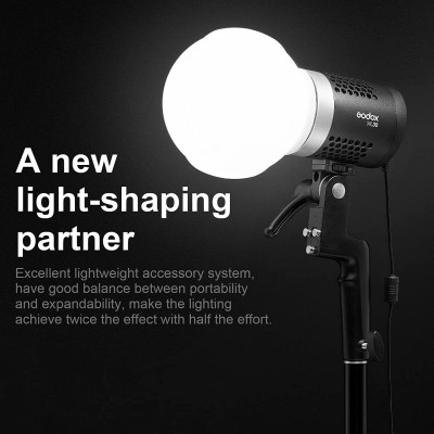 Diffusion Dome per LED e Flash Godox V1, ML, AD, V860, TT685 — immagine 8