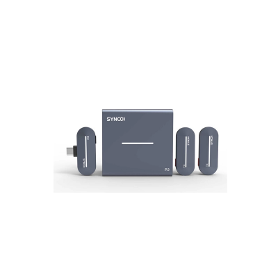 P2T Microfono Wireless Omnidirezionale USB C - 2 Trasm. — immagine 3