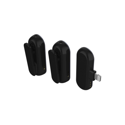 P2L MICROFONO WIRELESS OMNIDIREZIONALE INGR. LIGHTNING IPHONE- 2 TRASMETTITORI — immagine 6