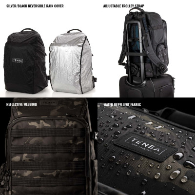 Zaino AXIS V2 24L MulticamBlack - mimetico — immagine 7