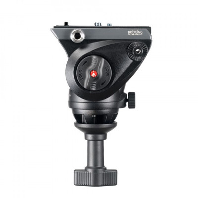 Testa video con semisfera da 60mm, 1 leva fissa (BASE A CULLA) — immagine 5