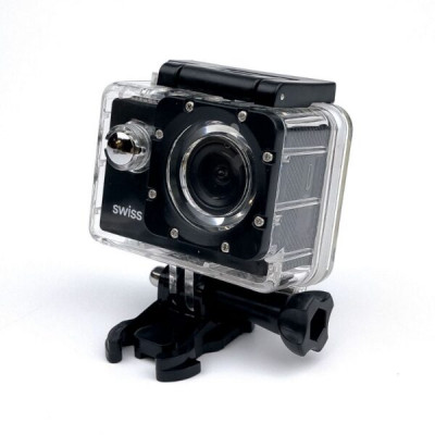 ACTION CAMERA ALPHA FHD 1080 12MP NERA — immagine 5
