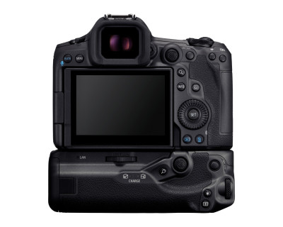 Battery Grip BG-R20EP con Ethernet (EOS R5 II, R5, R6 II, R6) — immagine 3