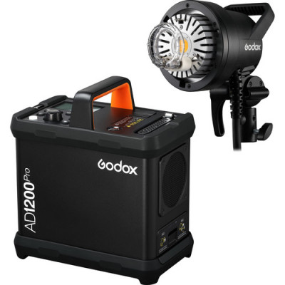 AD-1200 PRO TTL con batteria esterna — immagine 6