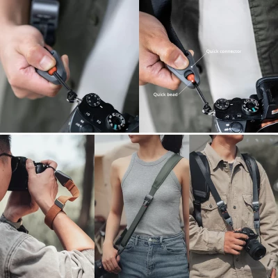 Tracolla per camera blu scuro — immagine 2